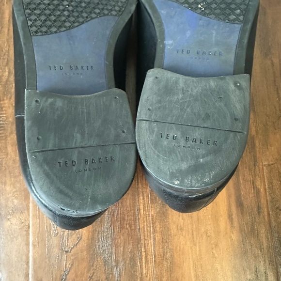 TED BAKER LONDON Fhares Cap Toe Oxford Black Leather - Picture 11 of 11